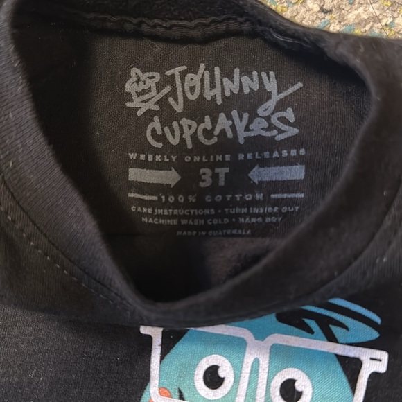 New Johnny Cupcakes Toddler tshirt size 3T - Picture 6 of 7